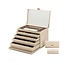 Wolf 1834 Wolf 1834 Jewelry Case 329553 Caroline Extra Large Ivory