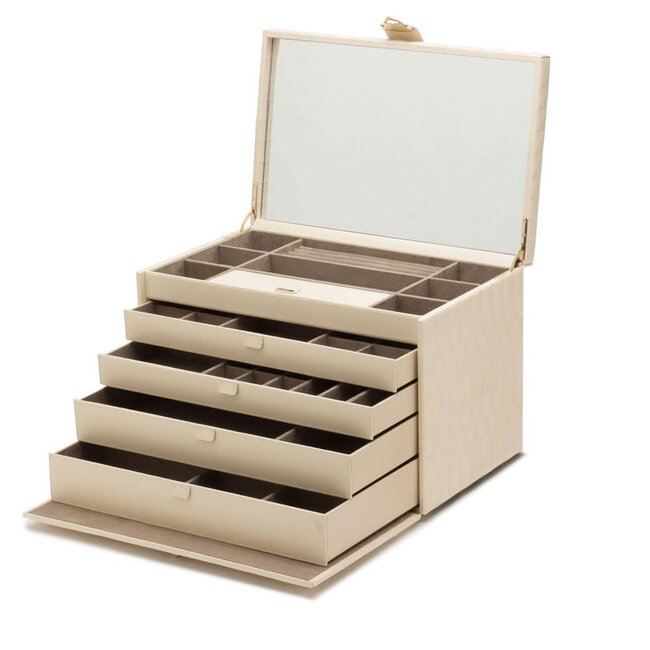 Wolf 1834 Wolf 1834 Jewelry Case 329553 Caroline Extra Large Ivory
