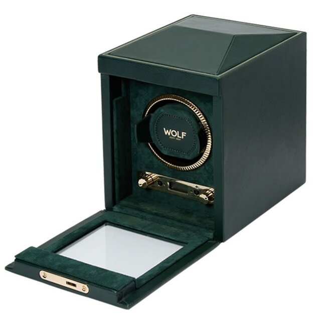 Wolf 1834 Wolf 1834 Watch Winder 793141 British Racing Single Groen