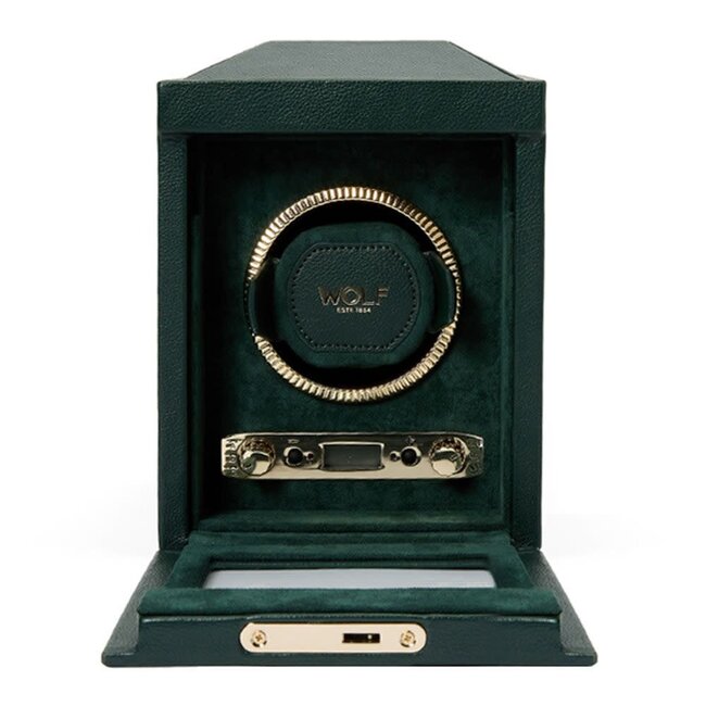 Wolf 1834 Wolf 1834 Watch Winder 793141 British Racing Single Groen