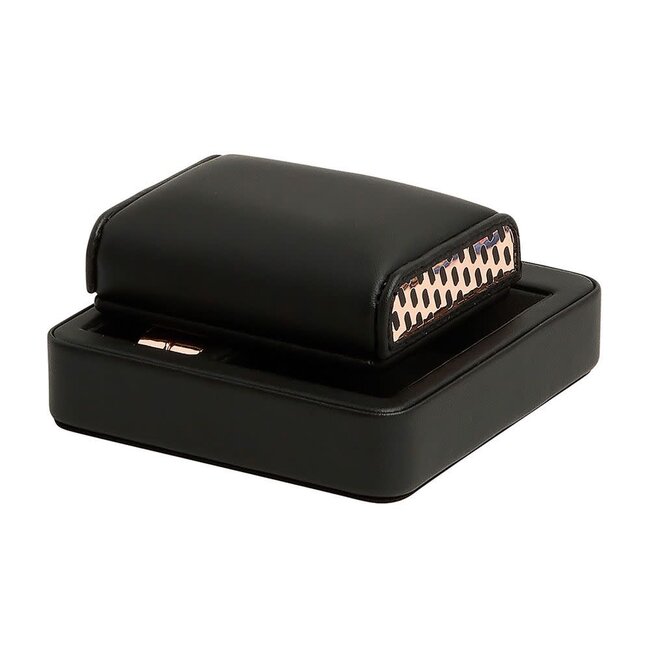 Wolf 1834 Wolf 1834 Watch Standaard 485316 Axis Single Travel Koper Zwart