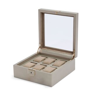 Wolf 1834 Wolf 1834 Watch Box 213878 Palermo Beige 6st Wolf 1834 Wolf 1834 Watch Box 213878 Palermo Beige 6st