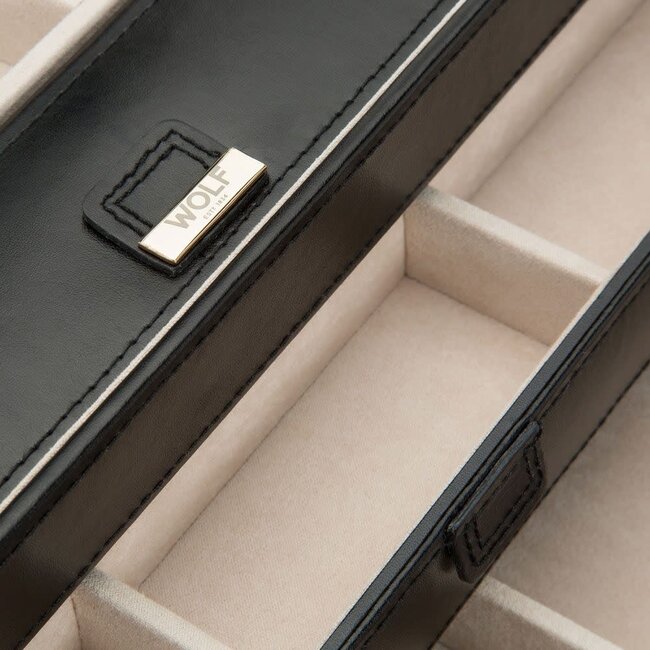 Wolf 1834 Wolf 1834 Jewelry Case 329671 Caroline Large Zwart