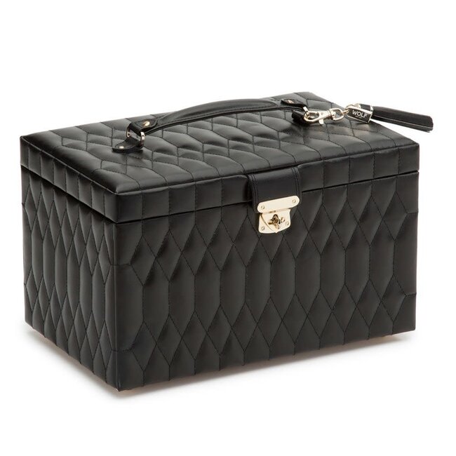 Wolf 1834 Wolf 1834 Jewelry Case 329671 Caroline Large Zwart