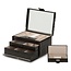 Wolf 1834 Wolf 1834 Jewelry Box 329771 Caroline Medium Zwart