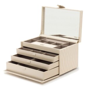 Wolf 1834 Wolf 1834 Jewelry Case 329653 Caroline Large Ivory Wolf 1834 Wolf 1834 Jewelry Case 329653 Caroline Large Ivory