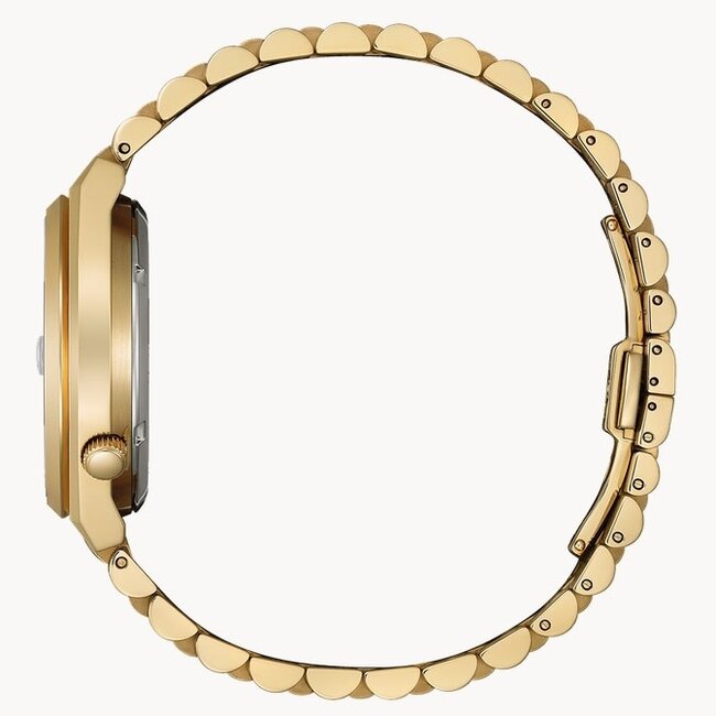 Citizen Citizen Horloge NK0023-57L 60 Ysuyosa Staal met Rosegouden Plating Automaat met Blauwe Wijzerplaat 39mm