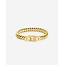 Buddha to Buddha Buddha to Buddha Armband J070GV E Ben XS Zilver met Geelgouden Plating Maat E