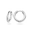 Blinckers Jewellery Huiscollectie BJ Oorbellen 13.22151 Zilver Rond 2.8mm x 17.5mm