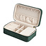 Blinckers Jewellery Huiscollectie BJ Sieradenbox 95.00090 Groen Velvet 6 x 11x 18cm