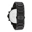 Tommy Hilfiger Tommy Hilfiger Horloge TH1710590 Tyson Staal met Zwarte Coating  Quartz Chronograaf 44mm