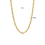 The House Of Blinckers THOB Collier 40.24454 14k Geelgoud Paperclip met Balkje Anker Schakel 5.8mm 45cm