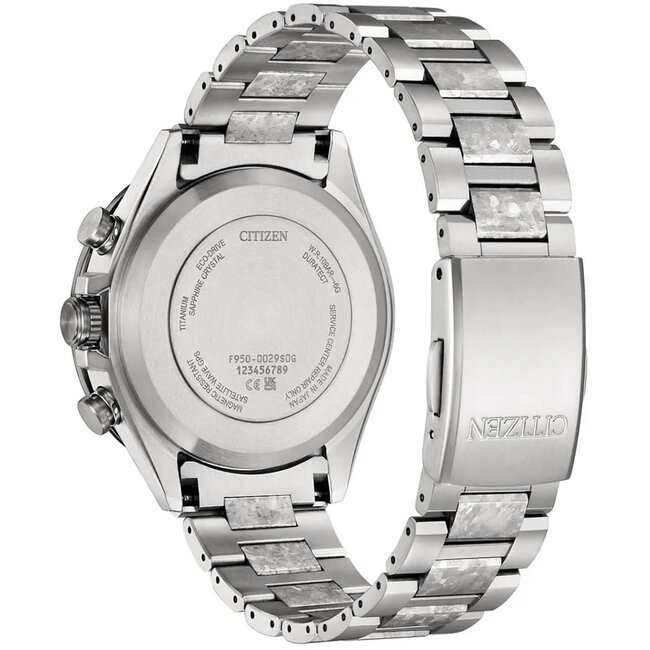Citizen Citizen Horloge CC4076-65A Attesa Titanium Satelite Wave GPS Solar 43mm Limited Edition