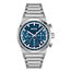 BOSS Boss Horloge HB1514250 Candor Chrono, Stalen Horloge kast met blauwe wijzerplaat 41 mm