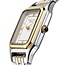 Rosefield Rosefield Horloge OCWDSD-OC03 Ivy White Gold Roman Staal Bi-Color Quartz en Witte Wijzerplaat 25-30mm