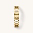 Rosefield Rosefield Horloge ORCGSG-OR01 Gaia Roman Indexes Quartz Staal met Geelgouden Plating 30mm