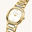 Rosefield Rosefield Horloge ORCGSG-OR01 Gaia Roman Indexes Quartz Staal met Geelgouden Plating 30mm