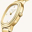 Rosefield Rosefield Horloge ORCGSG-OR01 Gaia Roman Indexes Quartz Staal met Geelgouden Plating 30mm
