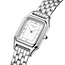 Rosefield Rosefield Horloge OCWSSS-OC02 Ivy White Silver Roman Quartz Staal met Witte Wijzerplaat 21-26mm