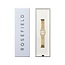Rosefield Rosefield Horloge OCWGSG-OC01 Ivy White Black Roman Quartz Staal met Geelgouden Plating Witte Wijzerplaat 21-26mm