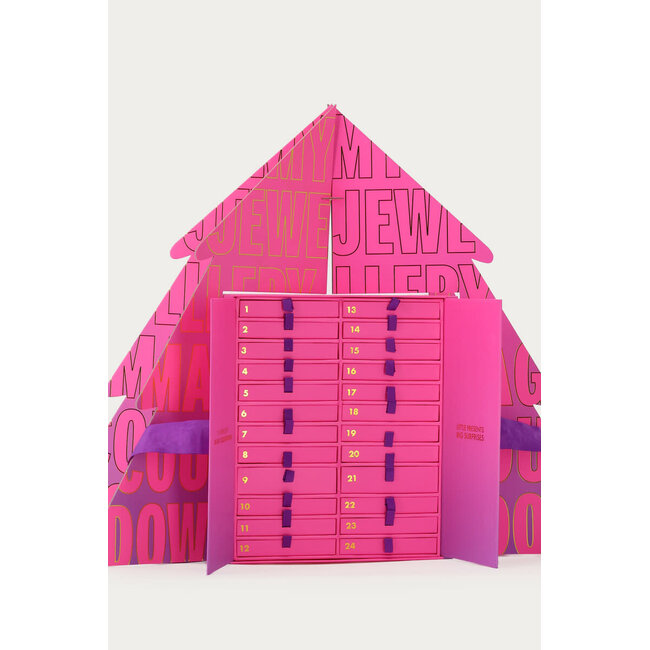 My Jewellery Adventskalender My Jewellery Adventskalender MJ 14067-1500 24 vakjes Groot Zilver 2025