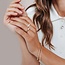 Ti Sento Milano Ti Sento Armband 2951ZY Zilver met Geelgouden Plating Tennis met Zirkonia 18cm