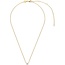 Ti Sento Milano Ti Sento Collier 3894ZY/42 Zilver met Geelgouden Plating en Zirkonia 38-48cm