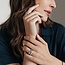 Ti Sento Milano Ti Sento Ring 12385ZY/54 Zilver Bi-color met Zirkonia Maat 54