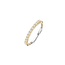 Ti Sento Milano Ti Sento Ring 12382ZY/54 Zilver met 14k Geelgouden Plating met Zirkonia Maat 54