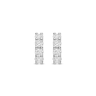 Ti Sento Milano Ti Sento Oorbellen 78023ZI Zilver met Zirkonia