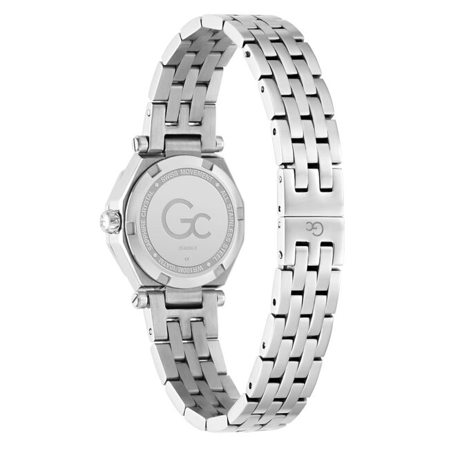 GC GC Horloge Z54006L9 Gleam Mini Staal Quartz Swiss Made met Zirkonia 25mm