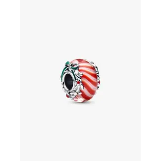 Pandora Pandora Bedel 794252C01 Zilver Snoepje Muranoglas
