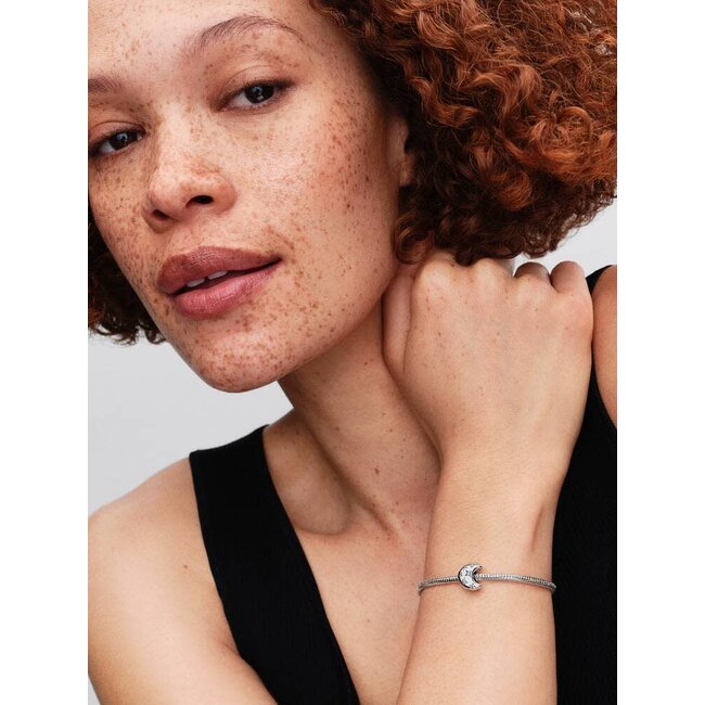 Pandora Pandora Bedel 794254C01 Zilver Maan met Zirkonia