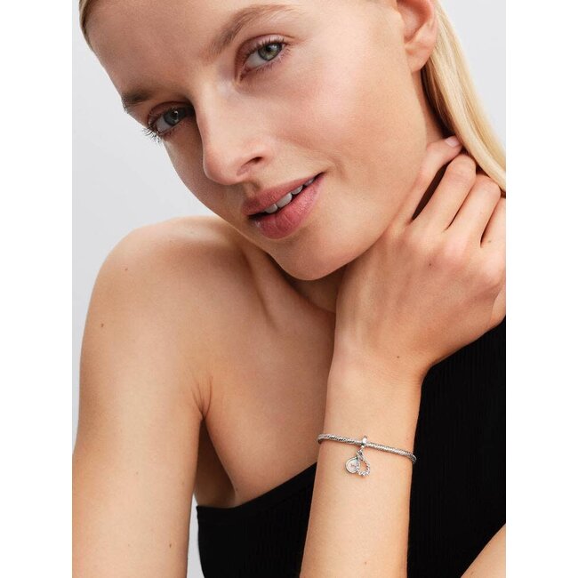 Pandora Pandora Bedel 794251C01 Zilver Infinity Dubbel met Zirkonia