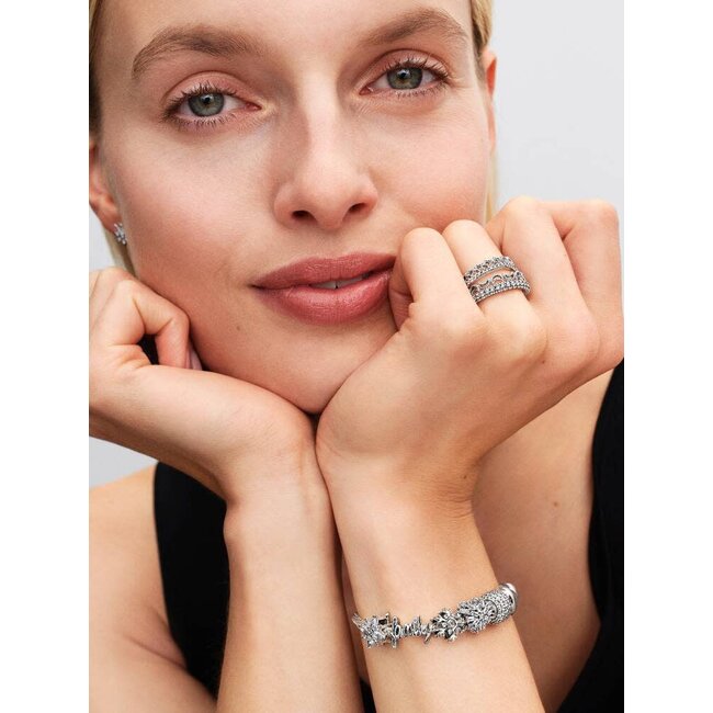 Pandora Pandora Bedel 794240C01 Zilver Hart met Zirkonia