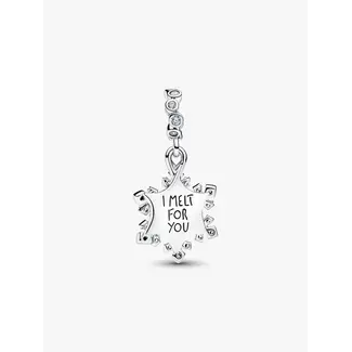 Pandora Pandora Bedel 794142C01 Zilver Sneeuwvlokje met Ster