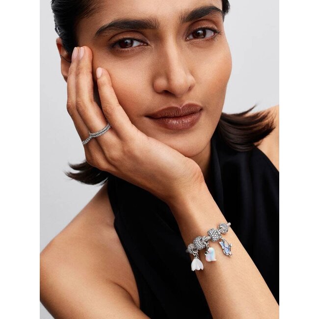 Pandora Pandora Bedel 794241C01 Zilver Vlinder met Zirkonia en Blauw