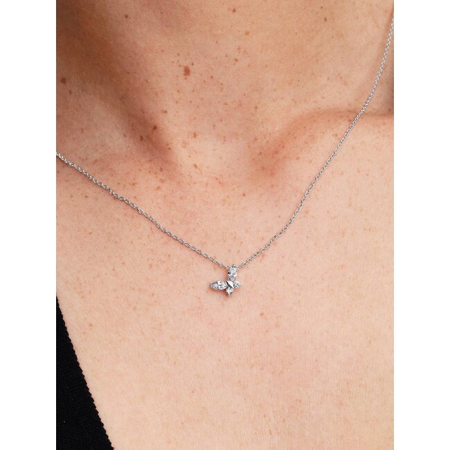 Pandora Pandora Collier 394266C01-45 Zilver Vlinder met Zirkonia 45cm