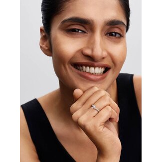 Pandora Pandora Ring 194269C03-54 Zilver Vlinder met Zirkonia Maat 54