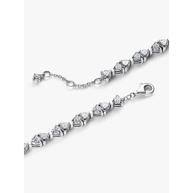 Pandora Pandora Armband 594262C01-18 Zilver Strik Zirkonia 18cm