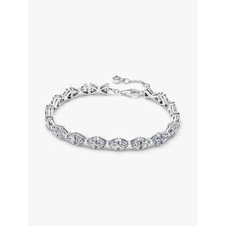 Pandora Pandora Armband 594262C01-18 Zilver Strik Zirkonia 18cm