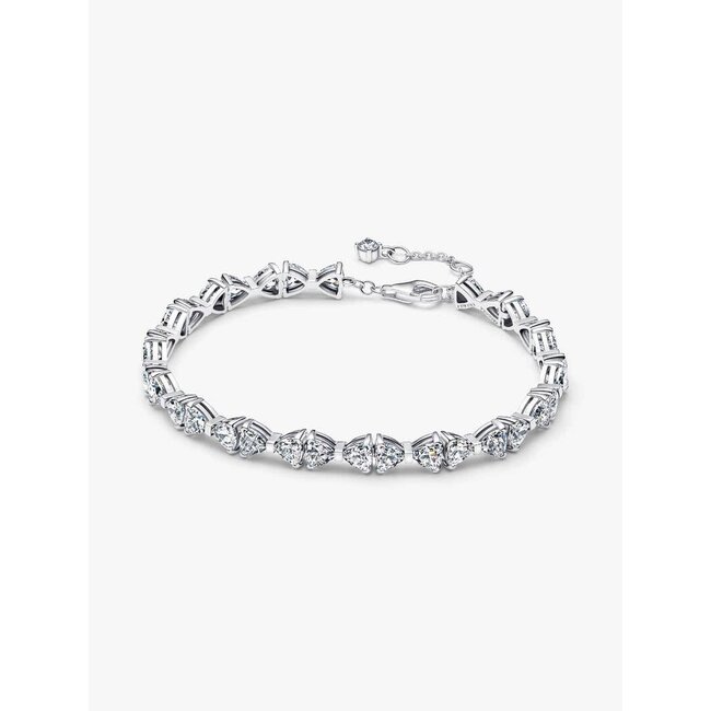 Pandora Pandora Armband 594262C01-18 Zilver Strik Zirkonia 18cm