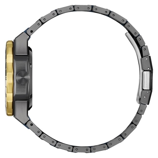 Citizen Citizen Horloge NB6035-55H Serie 8 GMT Automaat Staal Gun Metal Saffier Glas 100m Waterdicht 41mm Limited Edition