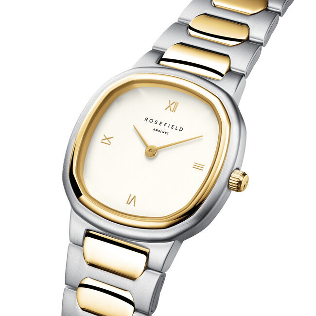 Rosefield Rosefield Horloge ORCDSD-OR03 Gaia Duotone Staal Bi-color Quartz 30mm