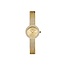 Rosefield Rosefield Horloge MCGMG-M03 Mini Small Edit Staal met Geelgouden Plating Quartz en Zirkonia 20mm