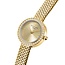 Rosefield Rosefield Horloge MCGMG-M03 Mini Small Edit Staal met Geelgouden Plating Quartz en Zirkonia 20mm