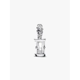 Pandora Pandora Bedel 794140C01 Zilver Zandloper met Zirkonia en Glas