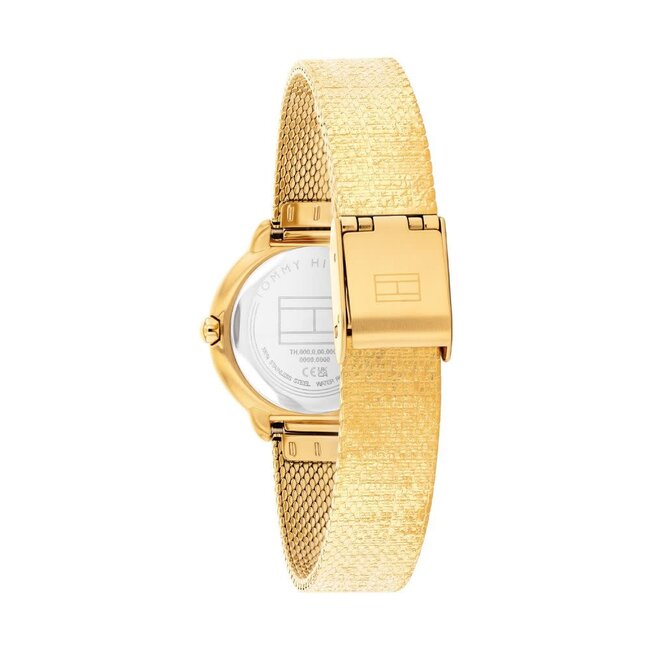 Tommy Hilfiger Tommy Hilfiger Horloge TH1782811 Demi Mesh Geelgouden Plating Quartz 26mm