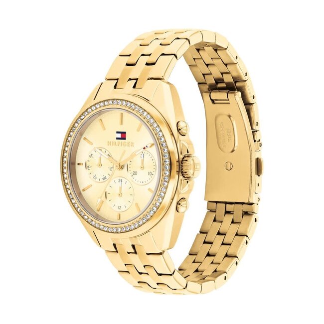 Tommy Hilfiger Tommy Hilfiger Horloge TH1782803 Mallie Geelgouden Plating Quartz 36mm