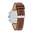 Tommy Hilfiger Tommy Hilfiger Horloge TH1710720 Hudson Bruinleren Band met Blauwe Wijzerplaat Quartz 40mm